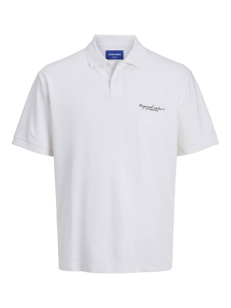 JACK&JONES - JORBOSTON POLO SS bright white - Gr. - XL von JACK&JONES