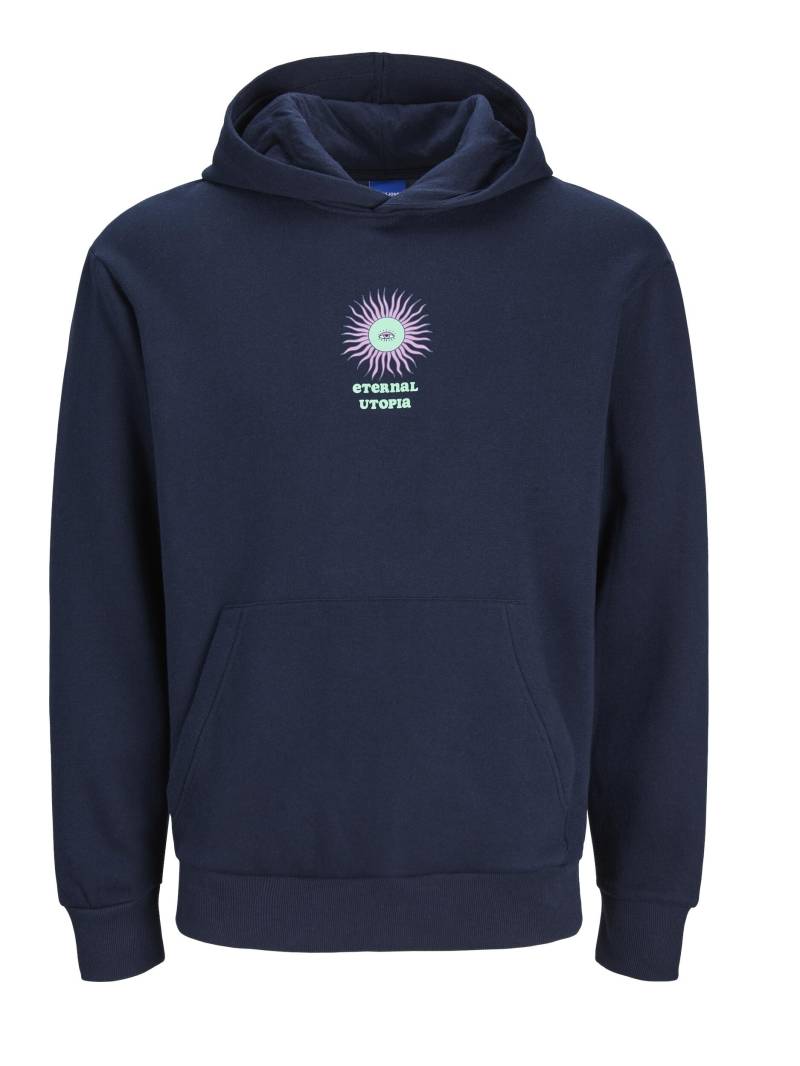 JACK&JONES - JORBRADLEY MANIFESTO SWEAT HOOD GBS23 LN navy blazer - Gr. - L von JACK&JONES