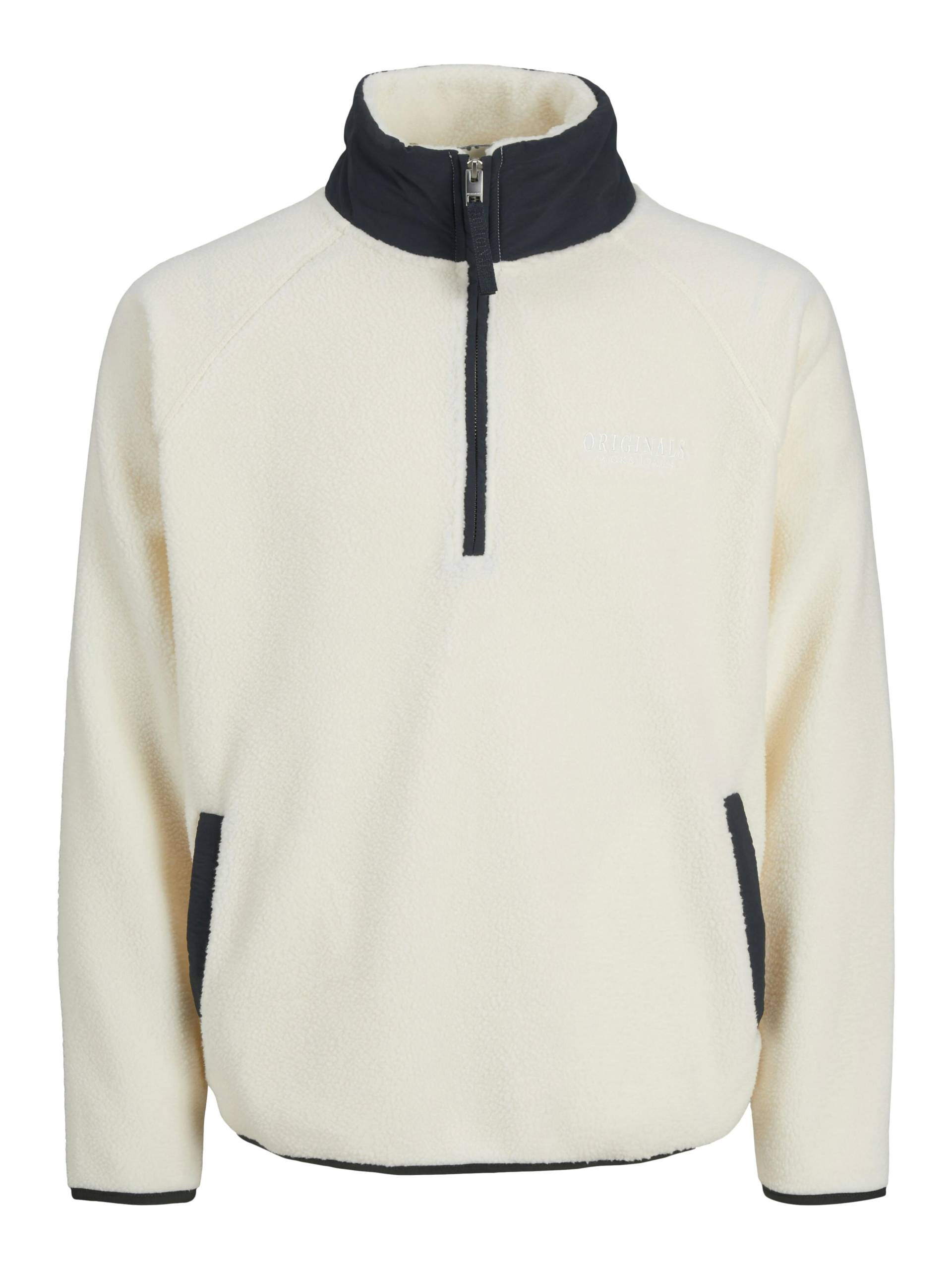 JACK&JONES - JORFREDERIKSBERG MARGATE BLOCKING HN antique white - Gr. - S von JACK&JONES
