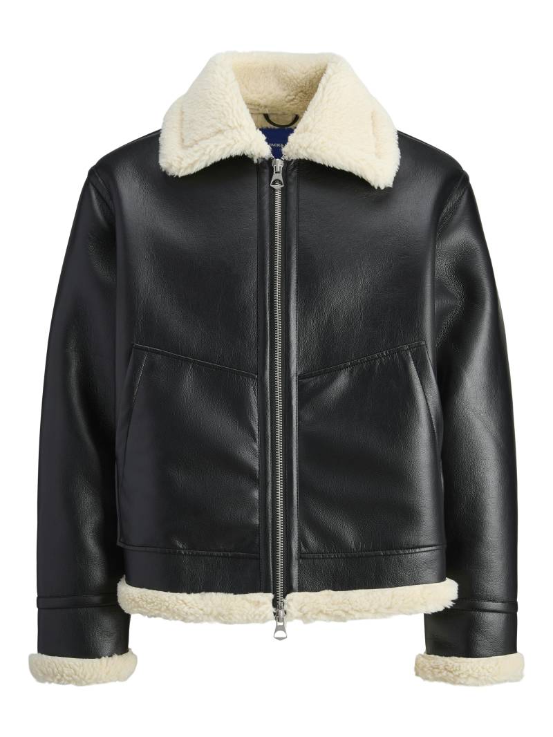 JACK&JONES - JORLIVERPOOL AVIATOR JACKET SN black - Gr. - L von JACK&JONES