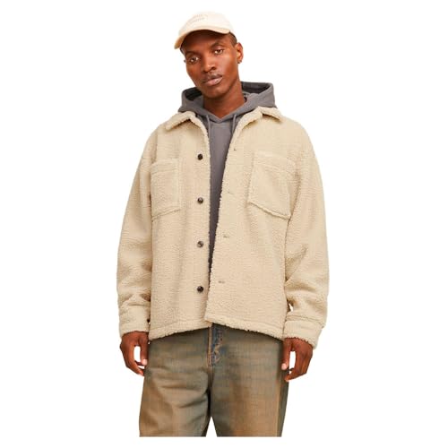 JACK & JONES JORNEWTON Teddy Overshirt LS von JACK & JONES