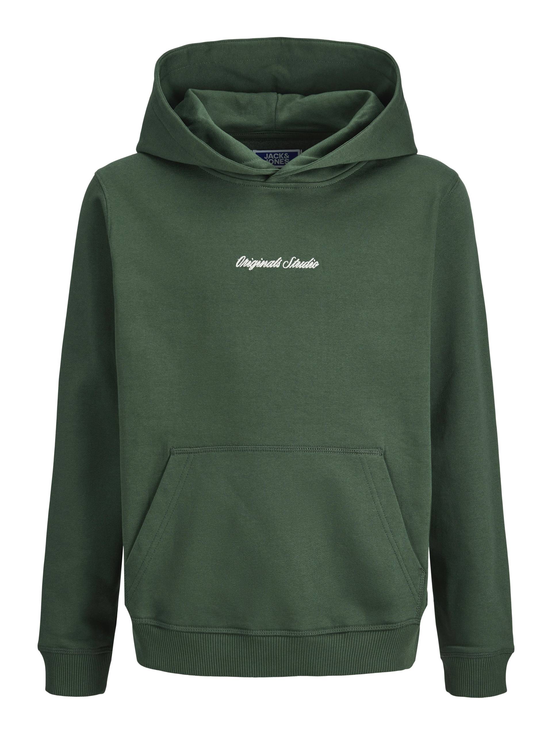 JACK&JONES - JORNORREBRO EMB SWEAT HOOD NOOS JNR sycamore - Gr. - 140 von JACK&JONES