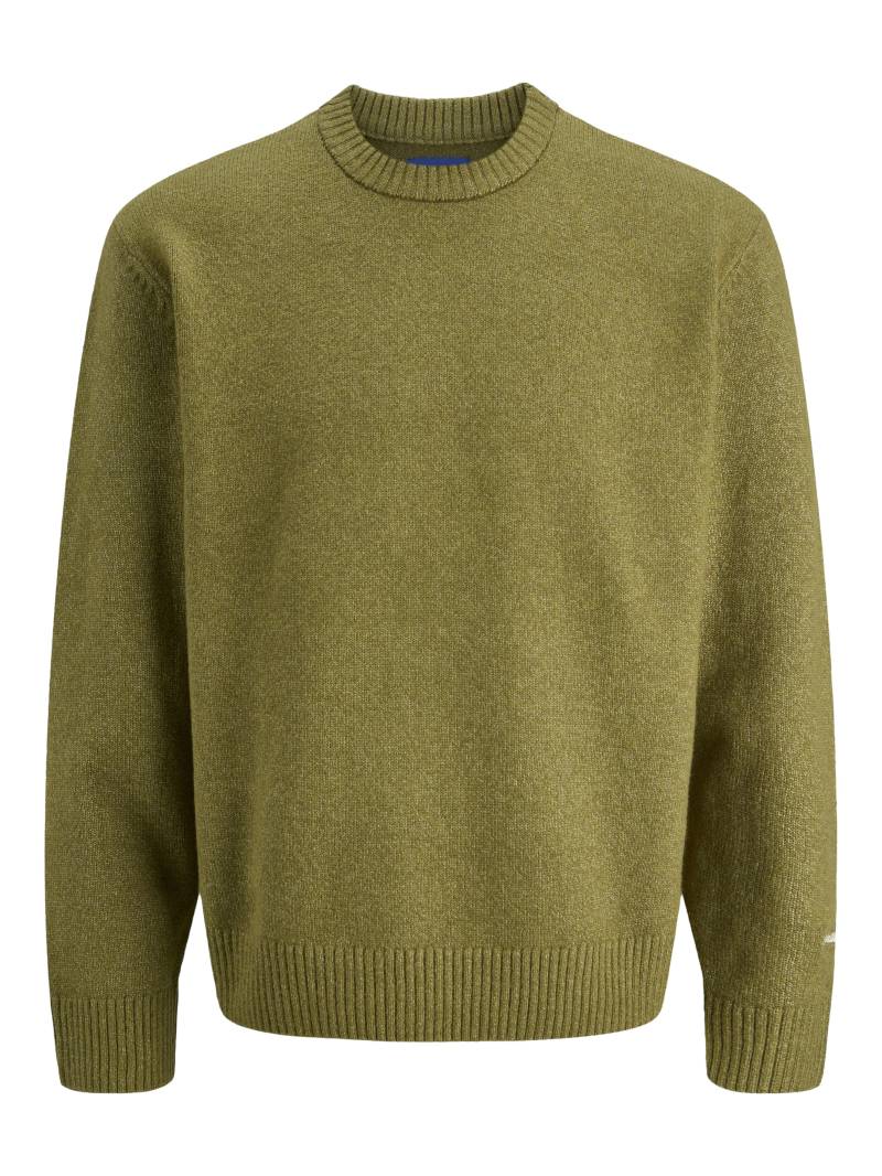JACK&JONES - JORNORREBRO KNIT CREW NECK SN olive drab - Gr. - XXL von JACK&JONES