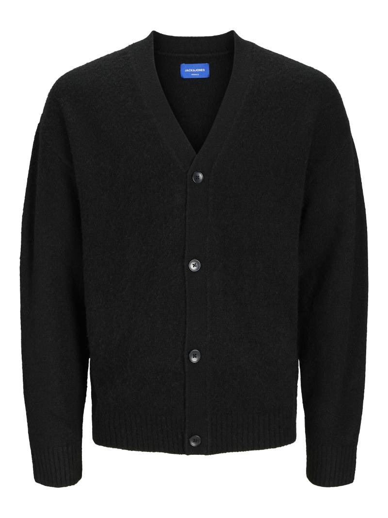 JACK&JONES - JOROLLIE KNIT CARDIGAN black - Gr. - XL von JACK&JONES