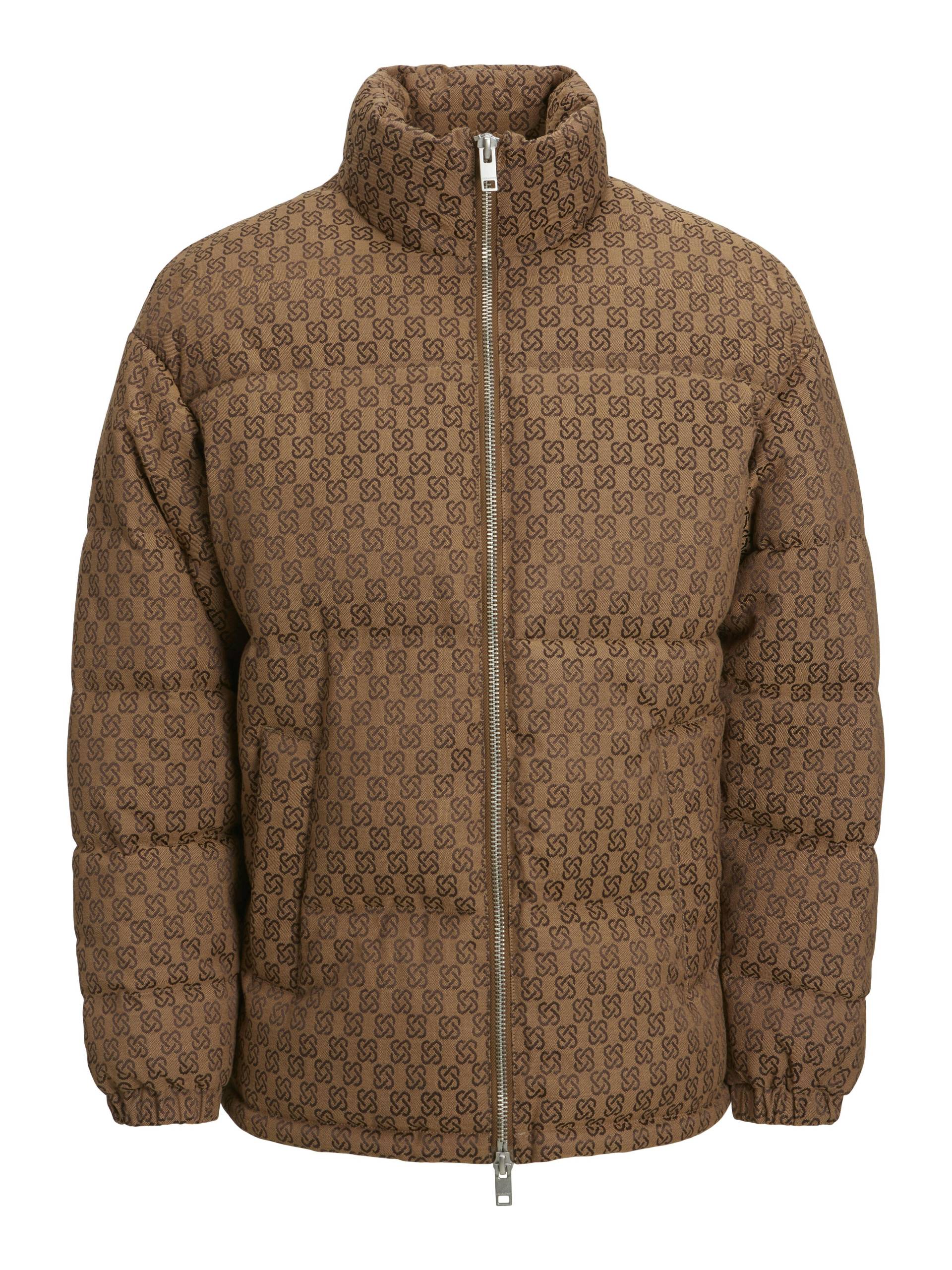JACK&JONES - JORPLAZA PUFFER JACKET tigers eye - Gr. - S von JACK&JONES