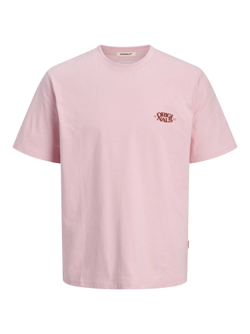 JACK&JONES - JORTAVIRA TYPE BACK TEESS CREW NECK OC25 tickled pink - Gr. - M von JACK&JONES