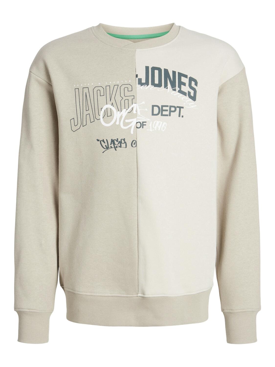 JACK&JONES - JORTRIBECA BLOCK SWEAT CREW NECK OS JNR - Gr. - 152 von JACK&JONES