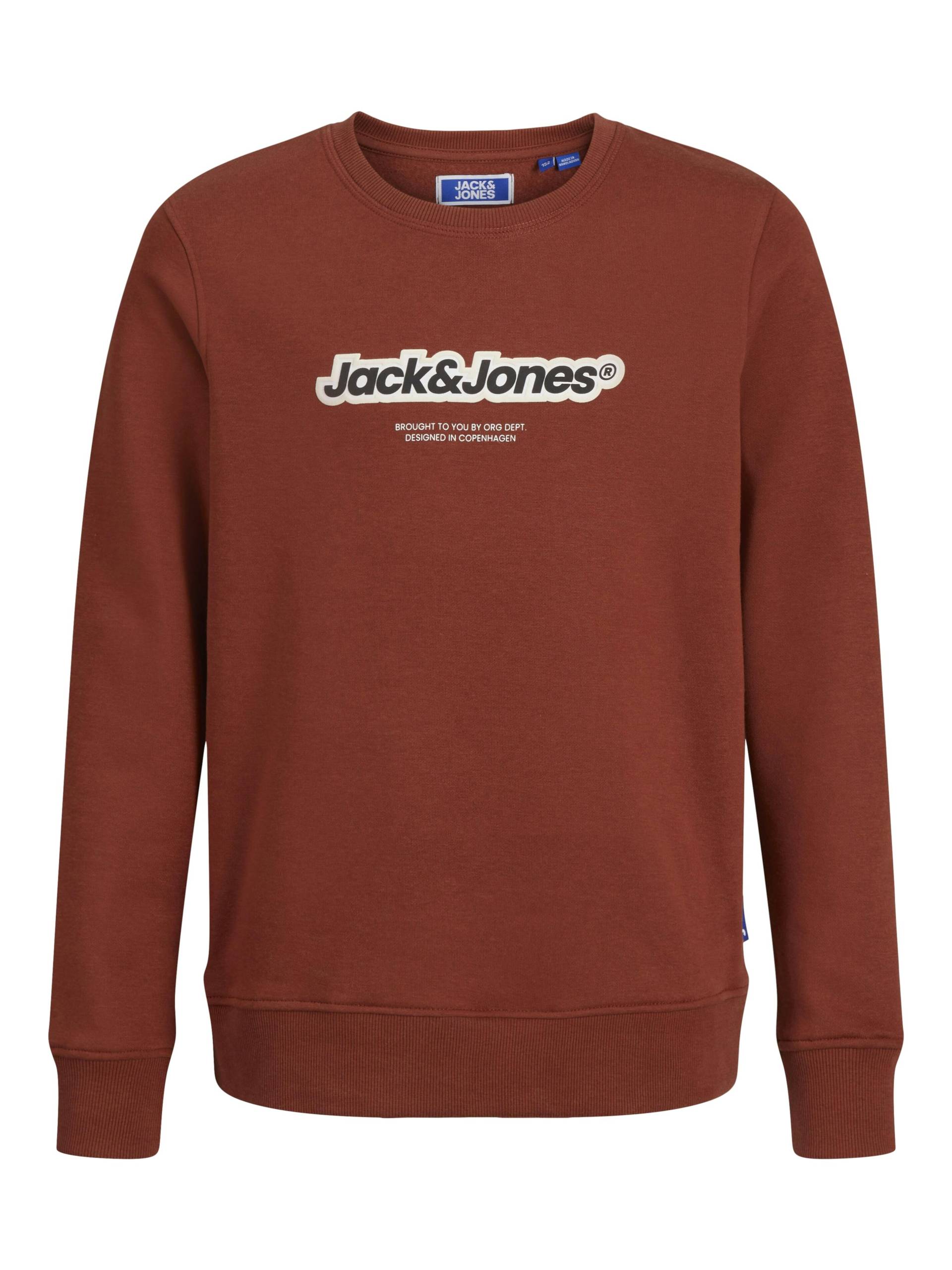 JACK&JONES - JORVESTERBRO NEWTON BRNDG SW CN BF JNR brandy brown - Gr. - 164 von JACK&JONES