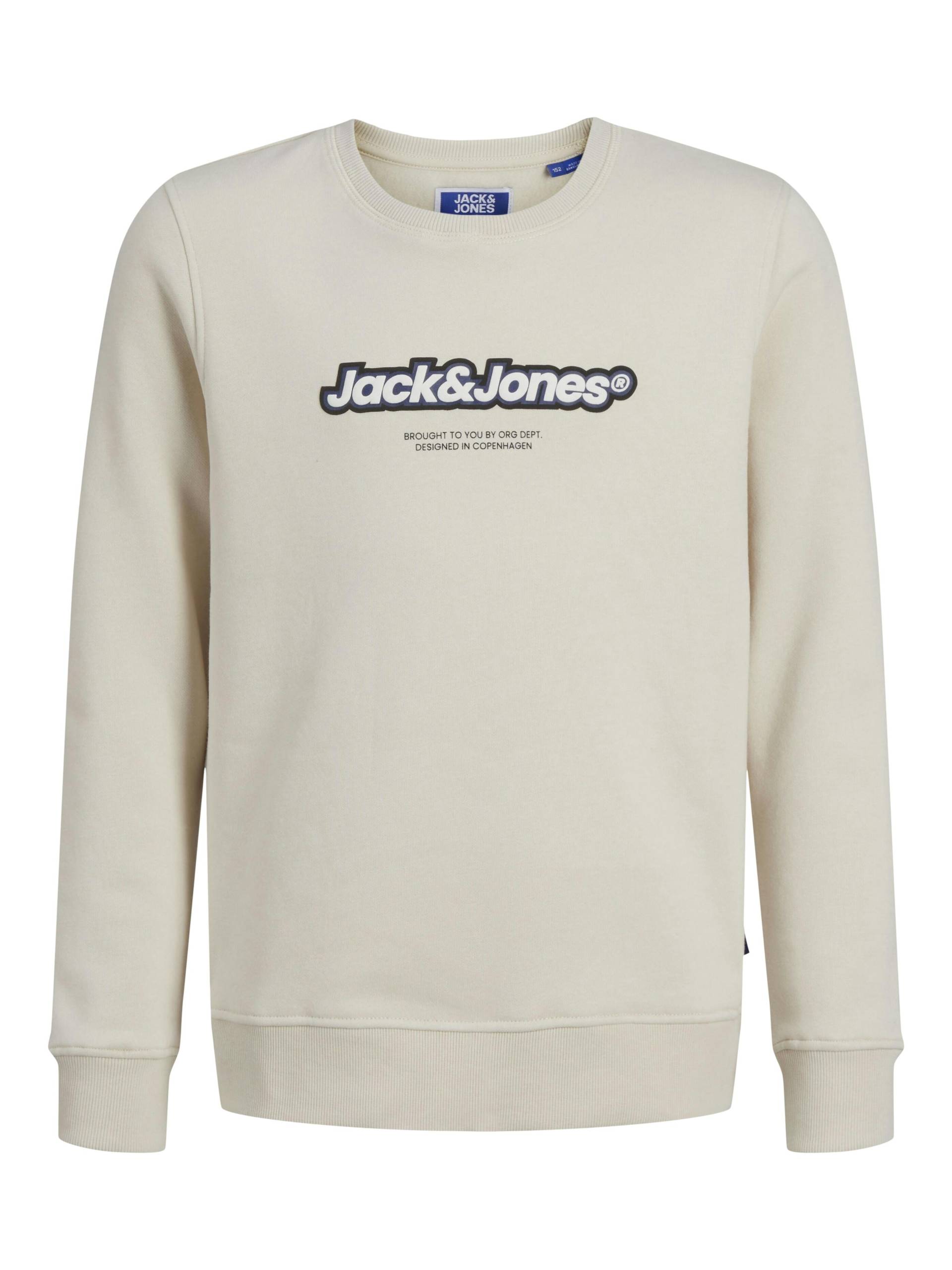 JACK&JONES - JORVESTERBRO NEWTON BRNDG SW CN BF JNR moonbeam - Gr. - 176 von JACK&JONES