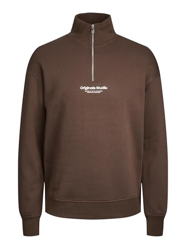 JACK&JONES JORVESTERBRO Sweat Quarter Zip HN SN von JACK & JONES