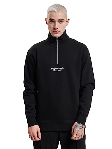 JACK&JONES JORVESTERBRO Sweat Quarter Zip HN SN von JACK & JONES