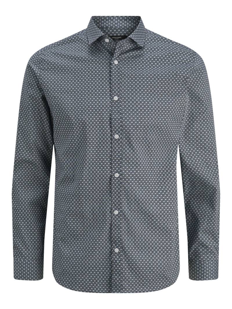 JACK&JONES - JPRBLABLACKPOOL STRETCH AOP LS SHIRT SN navy blazer - Gr. - XXL von JACK&JONES