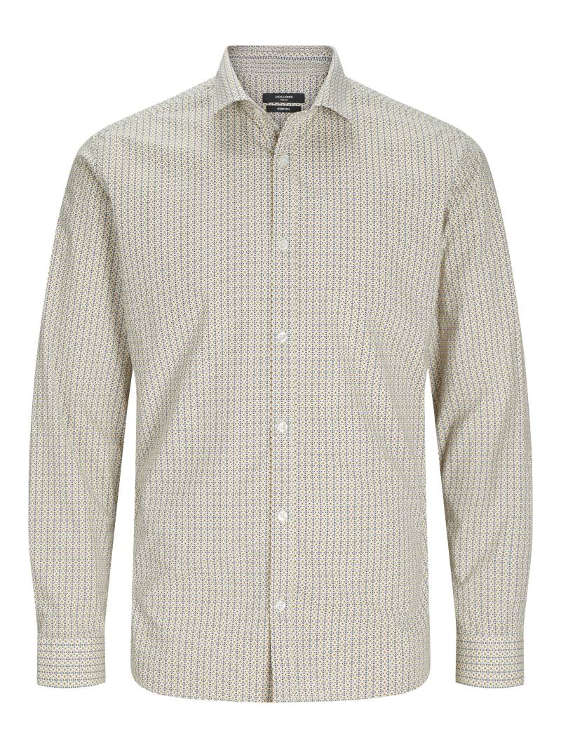 JACK&JONES - JPRBLABLACKPOOL STRETCH LS SHIRT SN mineral yellow - Gr. - S von JACK&JONES