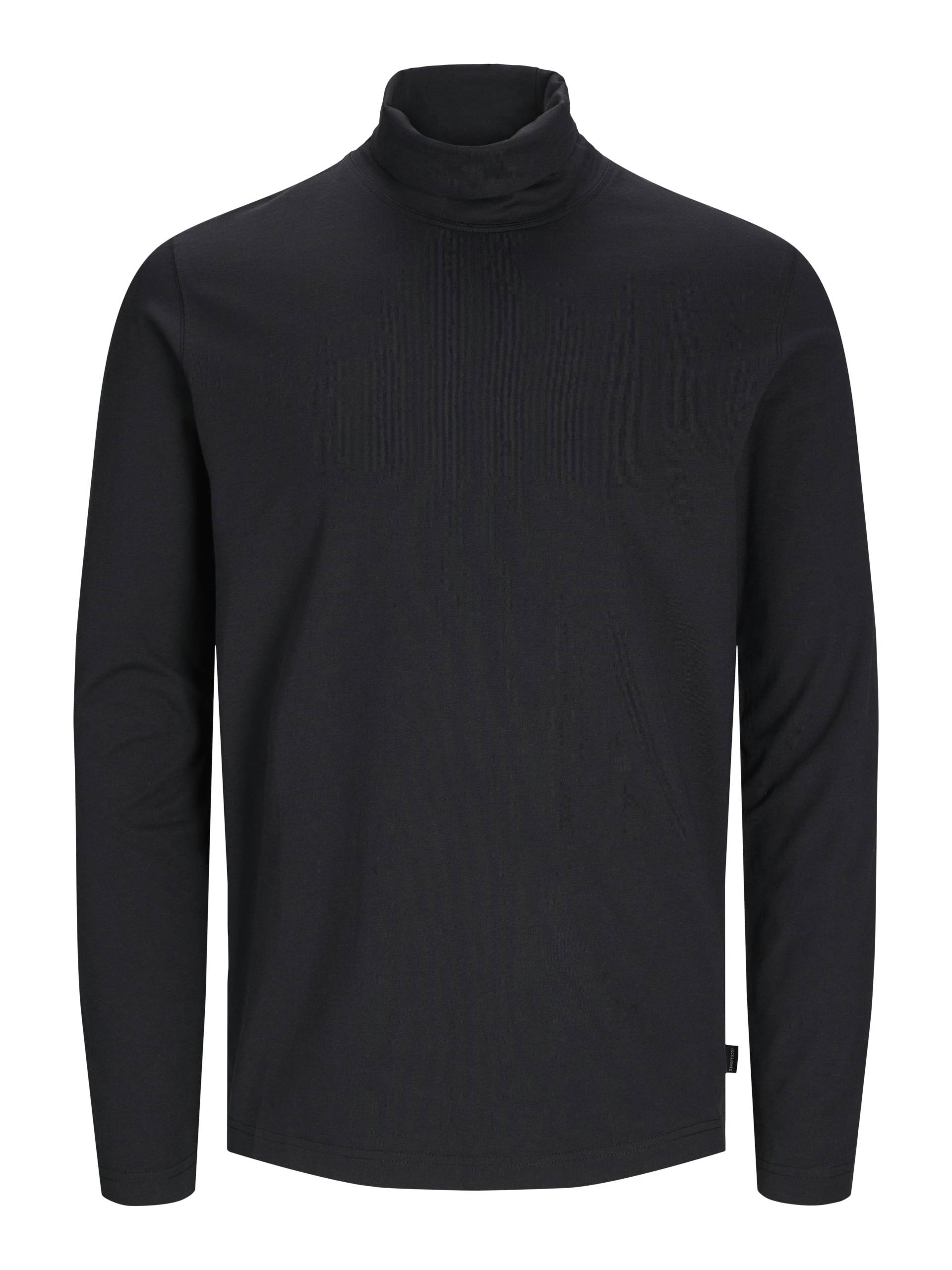 JACK&JONES - JPRBLABUSHWICK ETHAN LS ROLL NECK black onyx - Gr. - L von JACK&JONES