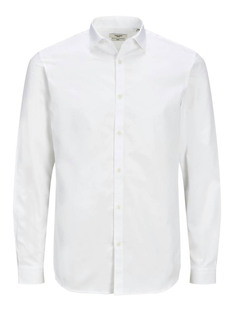 JACK&JONES - JPRBLACARDIFF SHIRT L/S NOOS PLS white von JACK&JONES