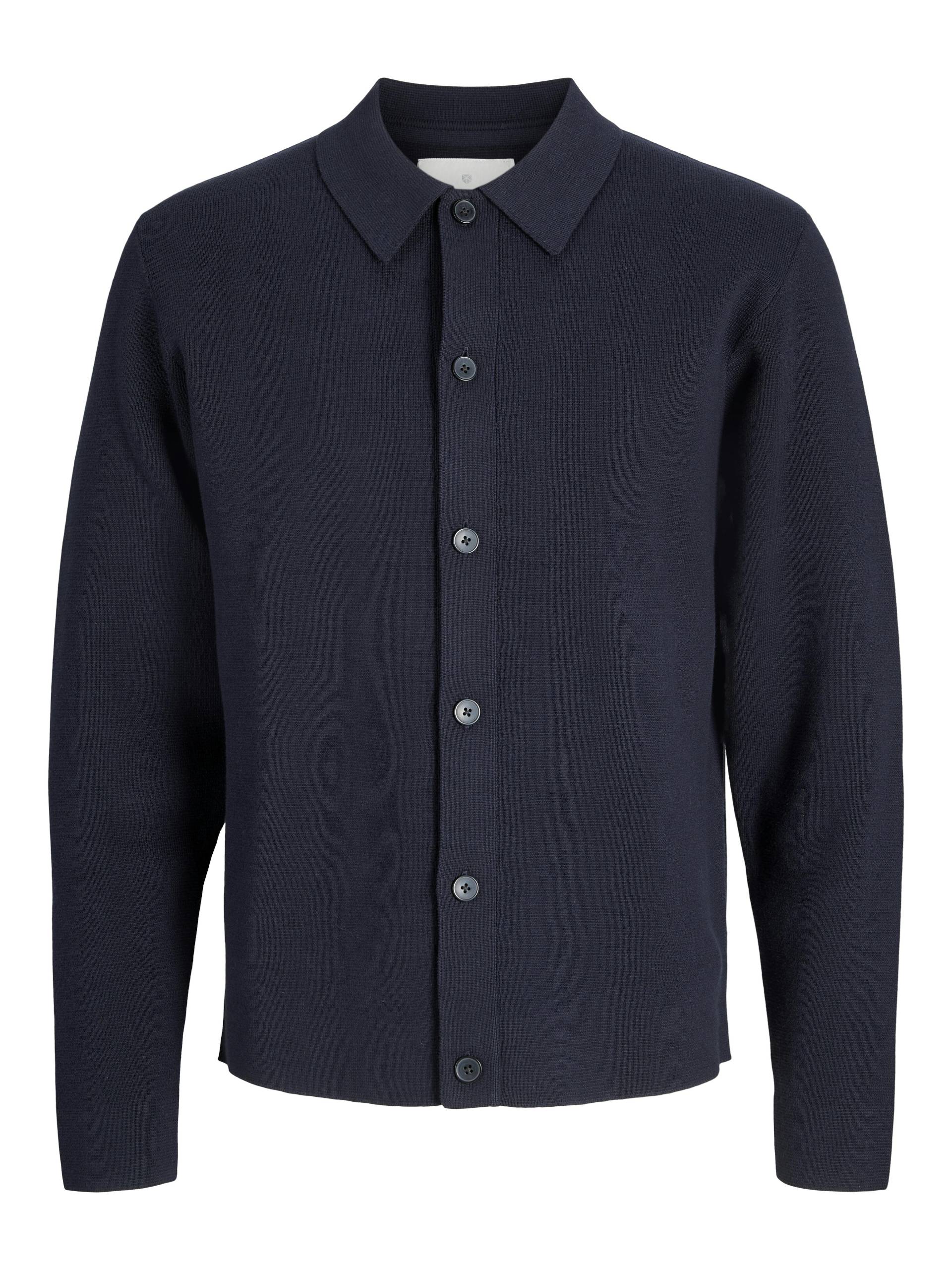 JACK&JONES - JPRBLAMILANO SPRING KNIT CARDIGAN night sky - Gr. - M von JACK&JONES