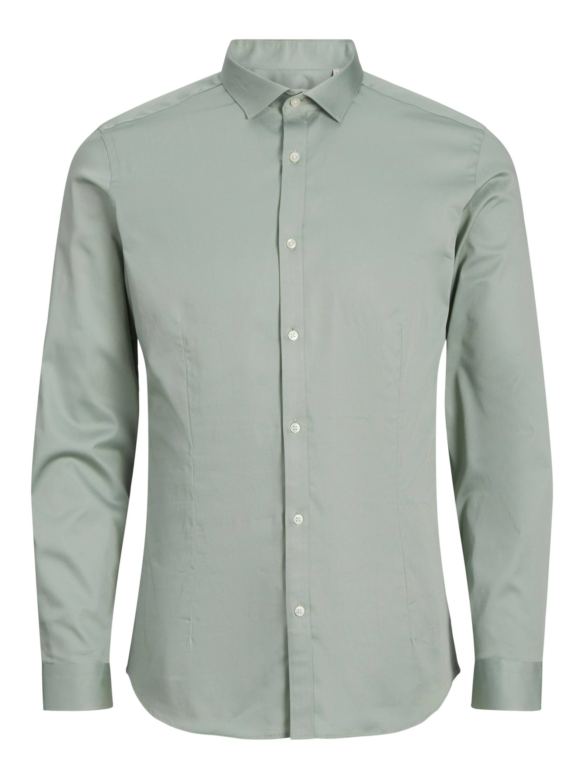 JACK&JONES - JPRBLAPARMA SHIRT L/S NOOS iceberg green - Gr. - XL von JACK&JONES