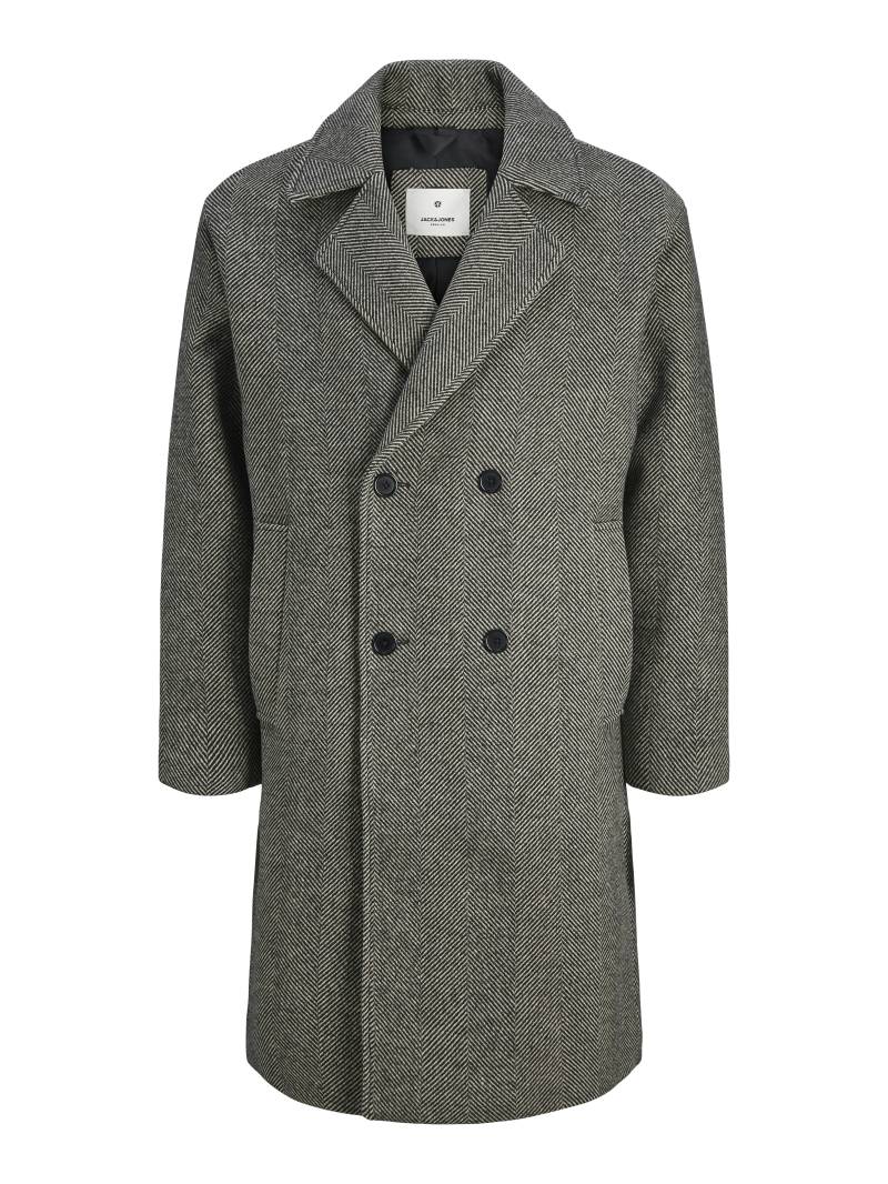 JACK&JONES - JPRBLAQUEST DOUBLE BREASTED WOOL COAT grey - Gr. - S von JACK&JONES
