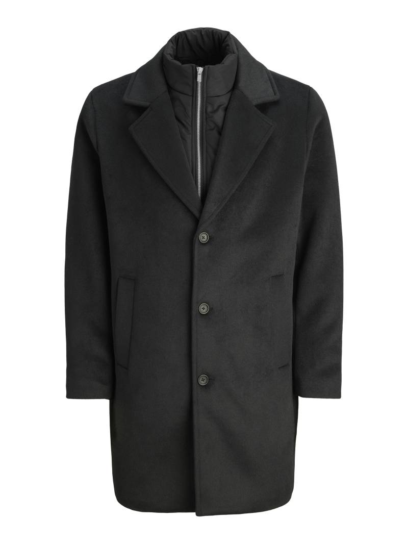 JACK&JONES - JPRBLASTANFORD OVERCOAT black - Gr. - S von JACK&JONES