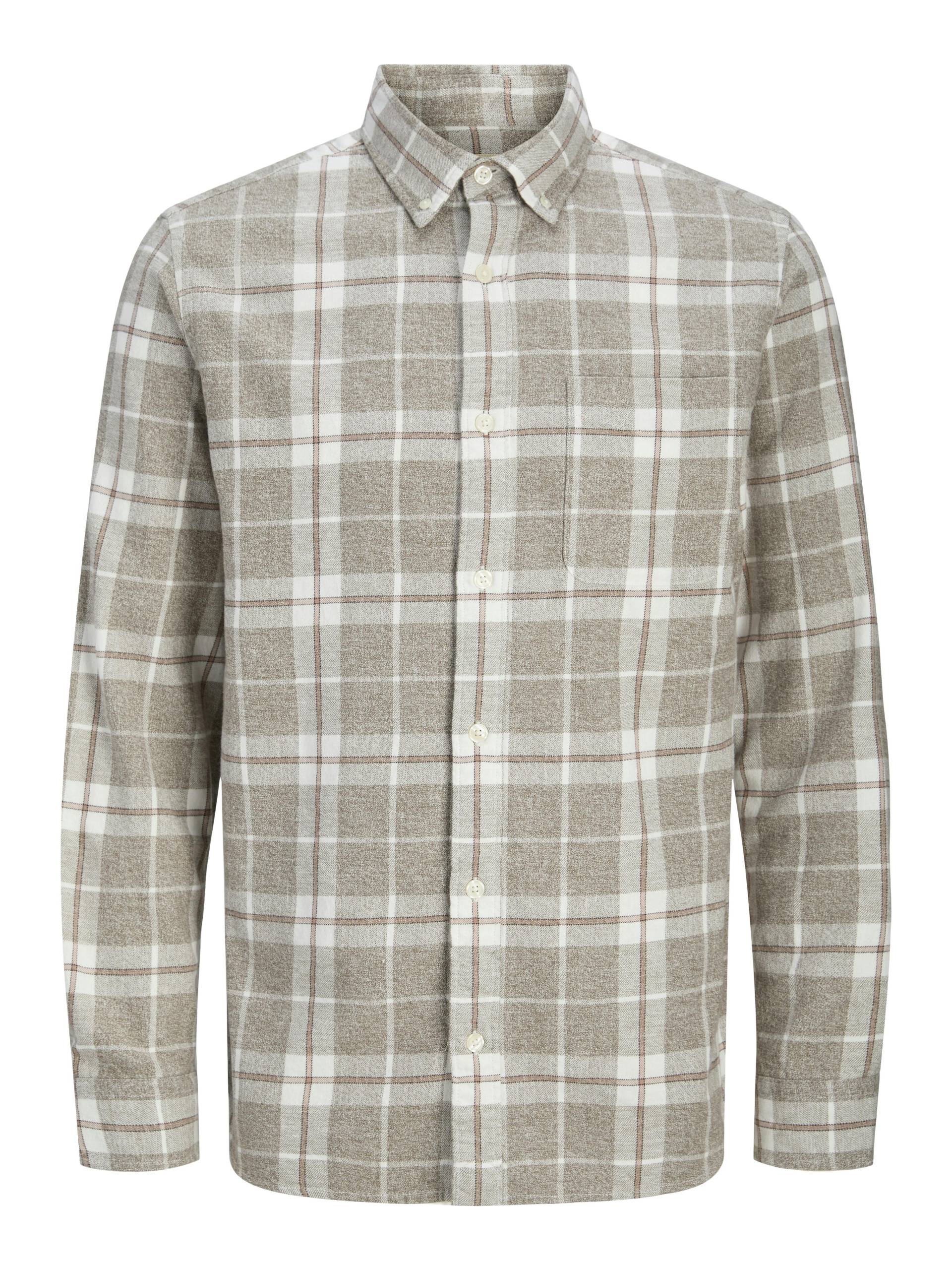 JACK&JONES - JPRBLUBROOK CHECK L/S SHIRT SN - Gr. - S von JACK&JONES
