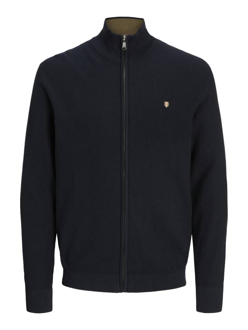 JACK&JONES - JPRBLUREX KNIT FULL ZIP CARDIGAN LN seaborne - Gr. - M von JACK&JONES