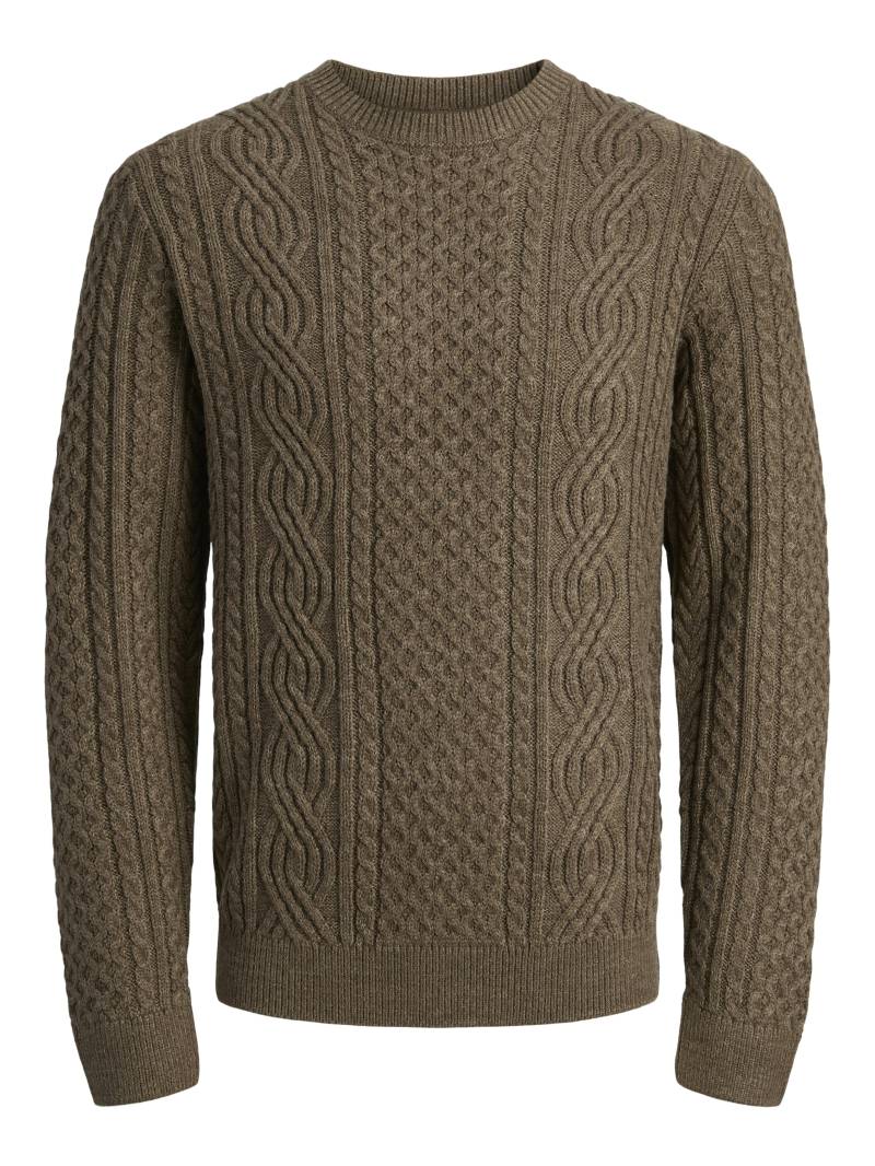 JACK&JONES - JPRBLUSEAN KNIT CABLE CREW NECK SN - Gr. - M von JACK&JONES