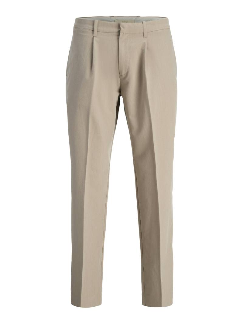JACK&JONES - JPRCCKARL JJCAMERON PLEATED CHINO NOOS plaza taupe - Gr. - 32/32 von JACK&JONES