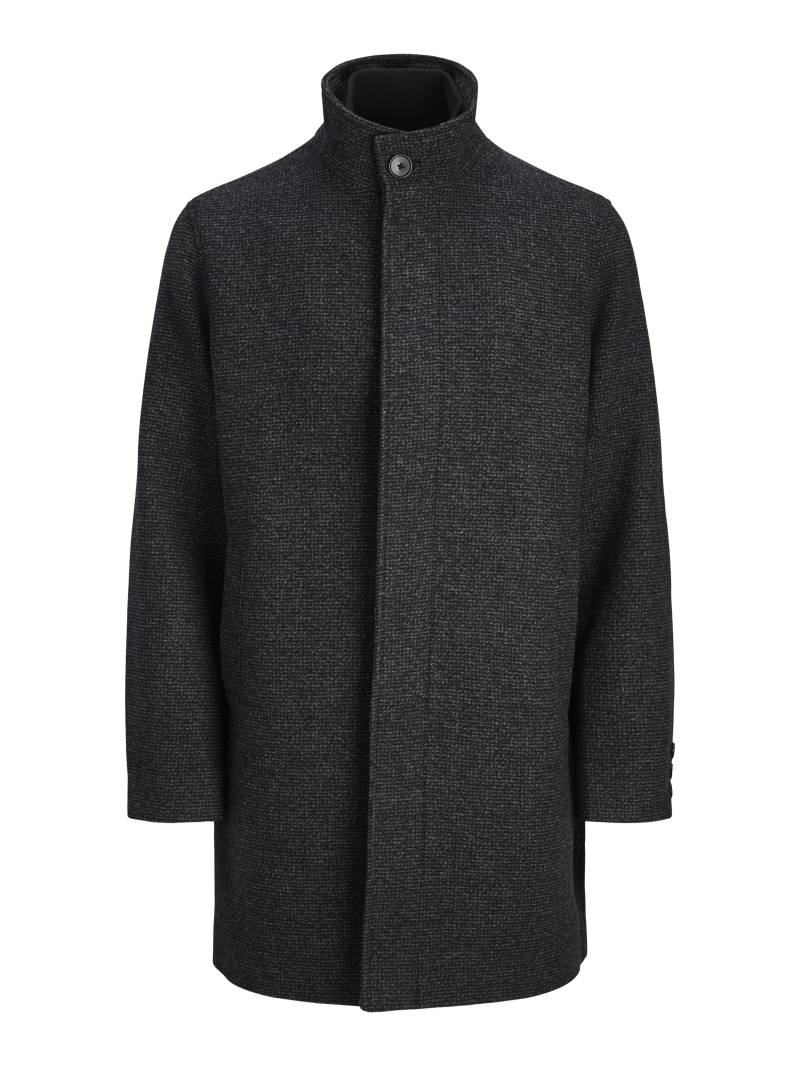 JACK&JONES - JPRCCKEITH WOOL BLEND STANCOLLAR COAT SN charcoal gray - Gr. - XXL von JACK&JONES