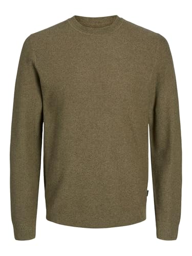 JACK & JONES JPRCCLUCAS Structure Knit Crew Neck von JACK & JONES