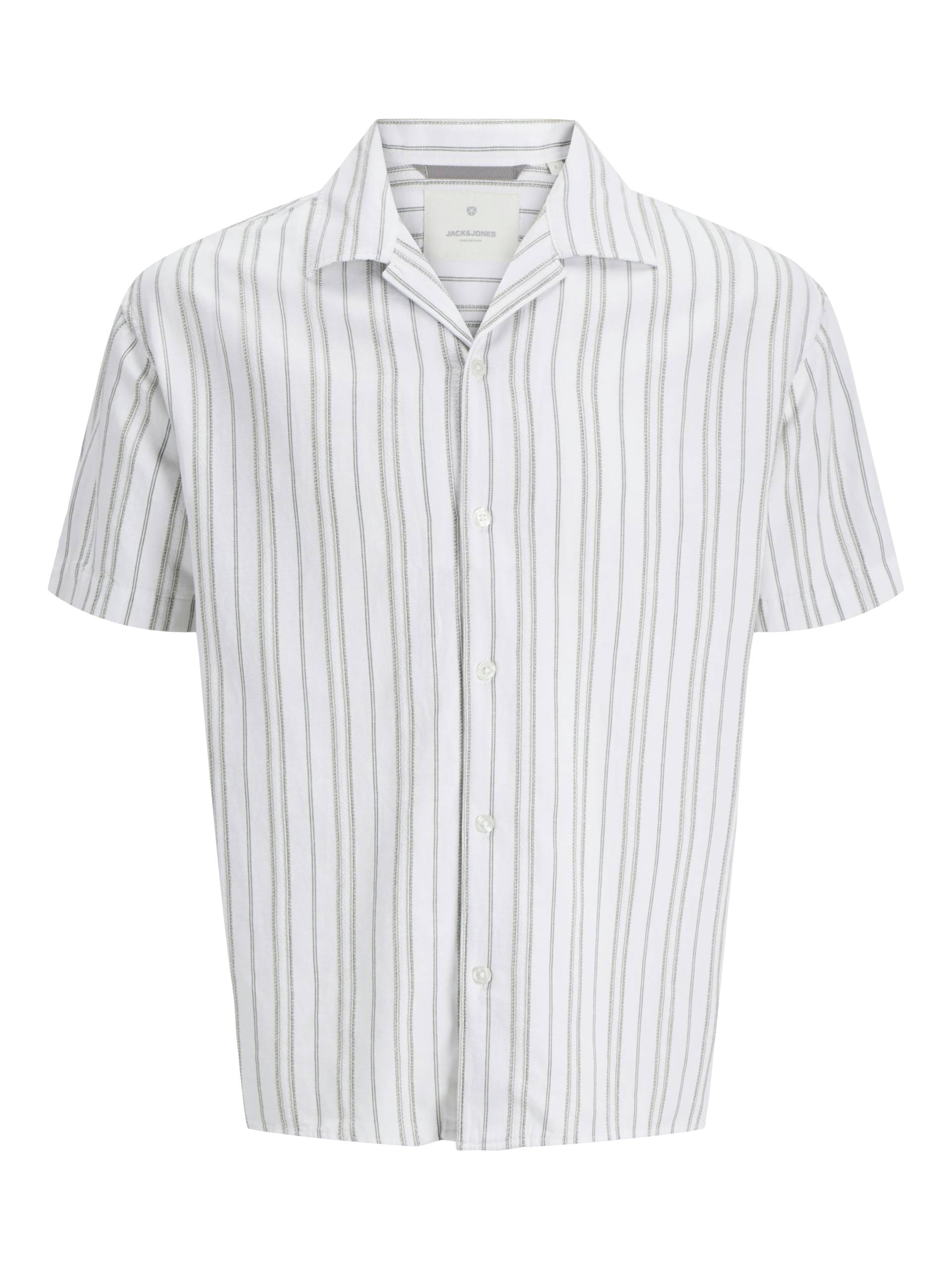 JACK&JONES - JPRCCMONTANA DOBBY RESORT S/S SHIRT SN - Gr. - L von JACK&JONES