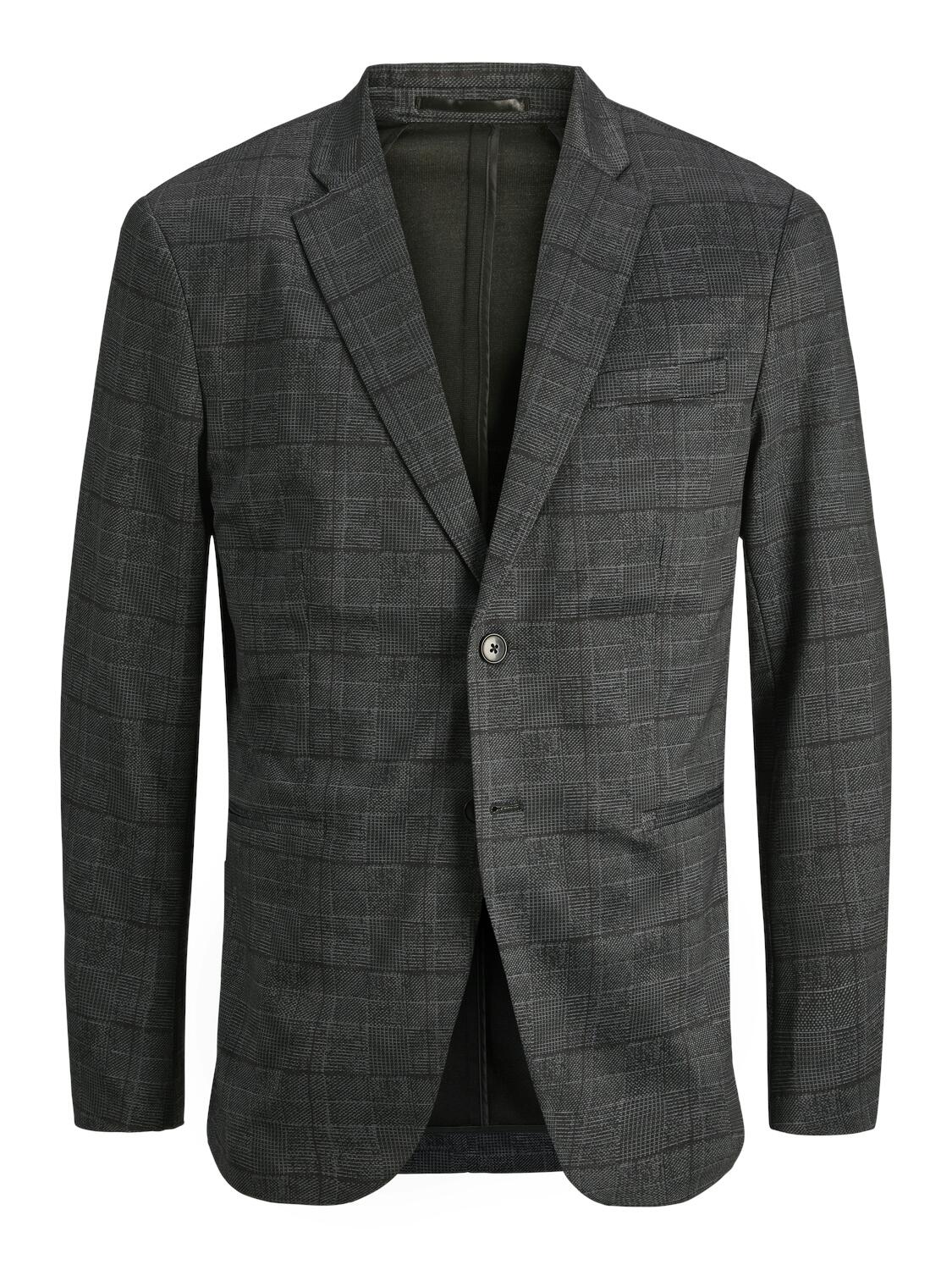 JACK&JONES - JPRJAXON JERSEY PRINTED BLAZER JNR black - Gr. - 146 von JACK&JONES