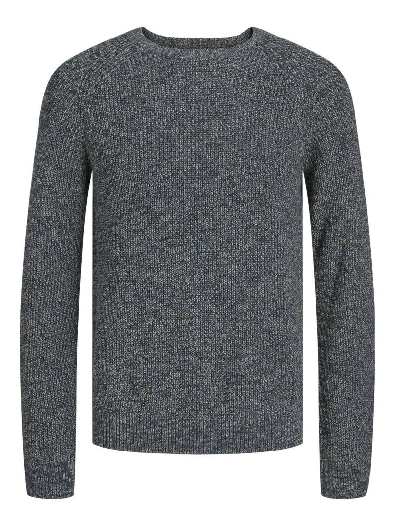 JACK&JONES - JPRMULTICOLOR KNIT CREW NECK maritime blue - Gr. - XXL von JACK&JONES