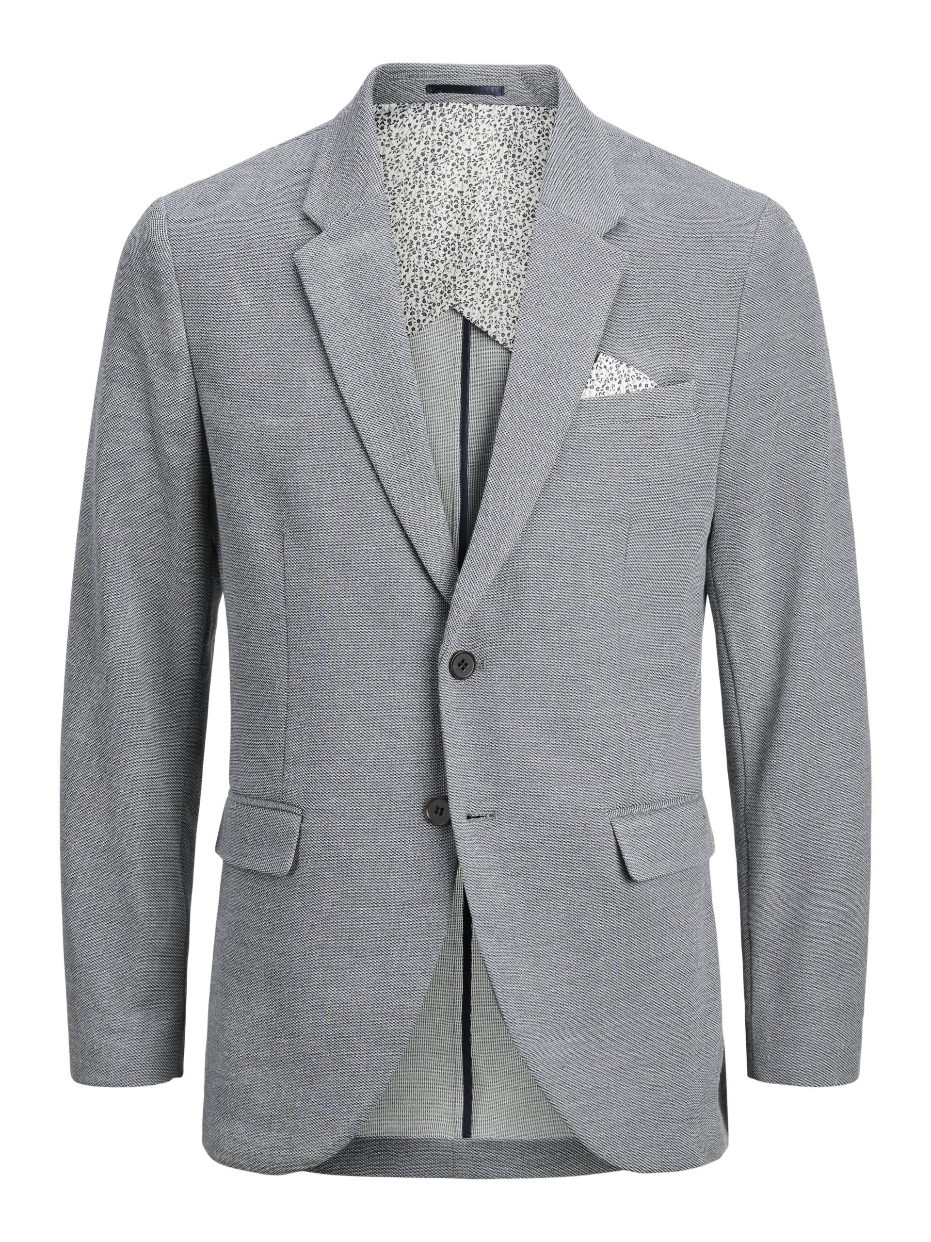 JACK&JONES - JPRPRESTON SLIM FIT BLAZER SN chambray blue - Gr. - 54 von JACK&JONES