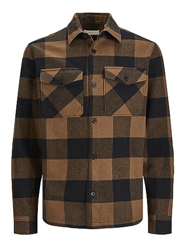 JACK&JONES JPRROY Check Overshirt L/S SN von JACK & JONES