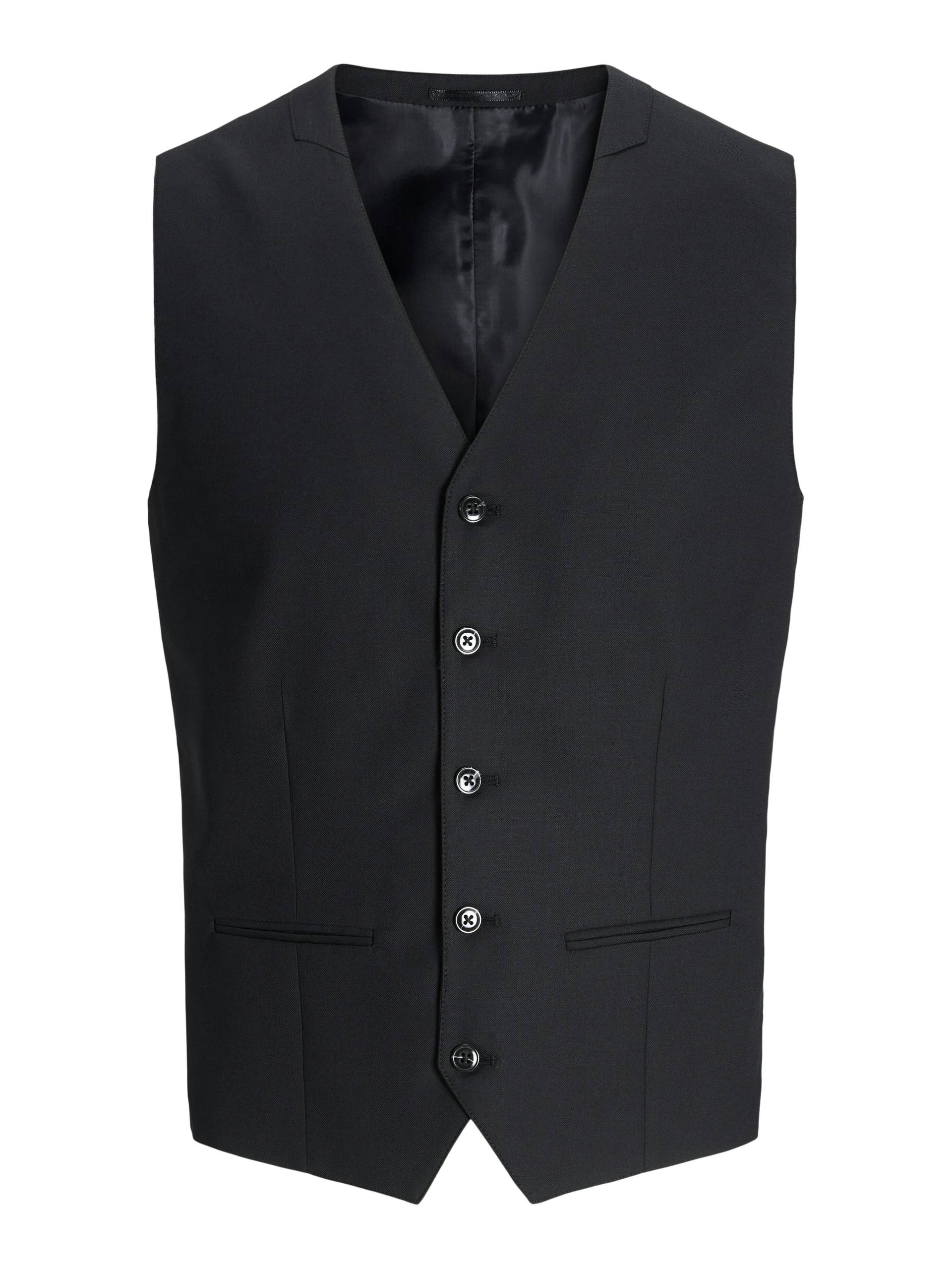 JACK&JONES - JPRSOLARIS WAISTCOAT NOOS black - Gr. - 48 von JACK&JONES