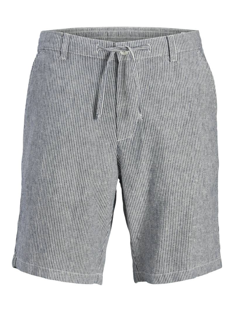 JACK&JONES - JPSTACE MYKONOS LINEN BLEND SHORTS REG blue indigo - Gr. - S von JACK&JONES