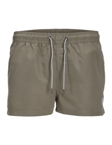 JACK & JONES JPSTBORA Bora JJSWIM SOLID LY Badeshorts 12253265,Bungee Cord,M von JACK & JONES