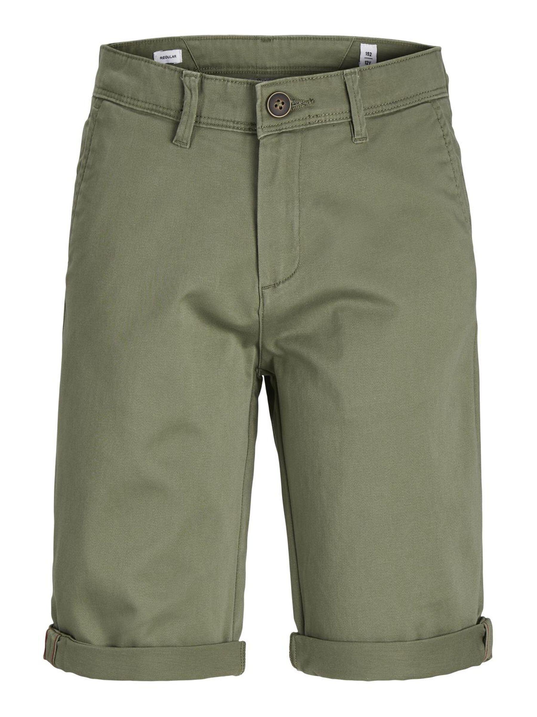 JACK&JONES - JPSTBOWIE JJSHORTS SOLID SN JNR deep lichen green - Gr. - 158 von JACK&JONES