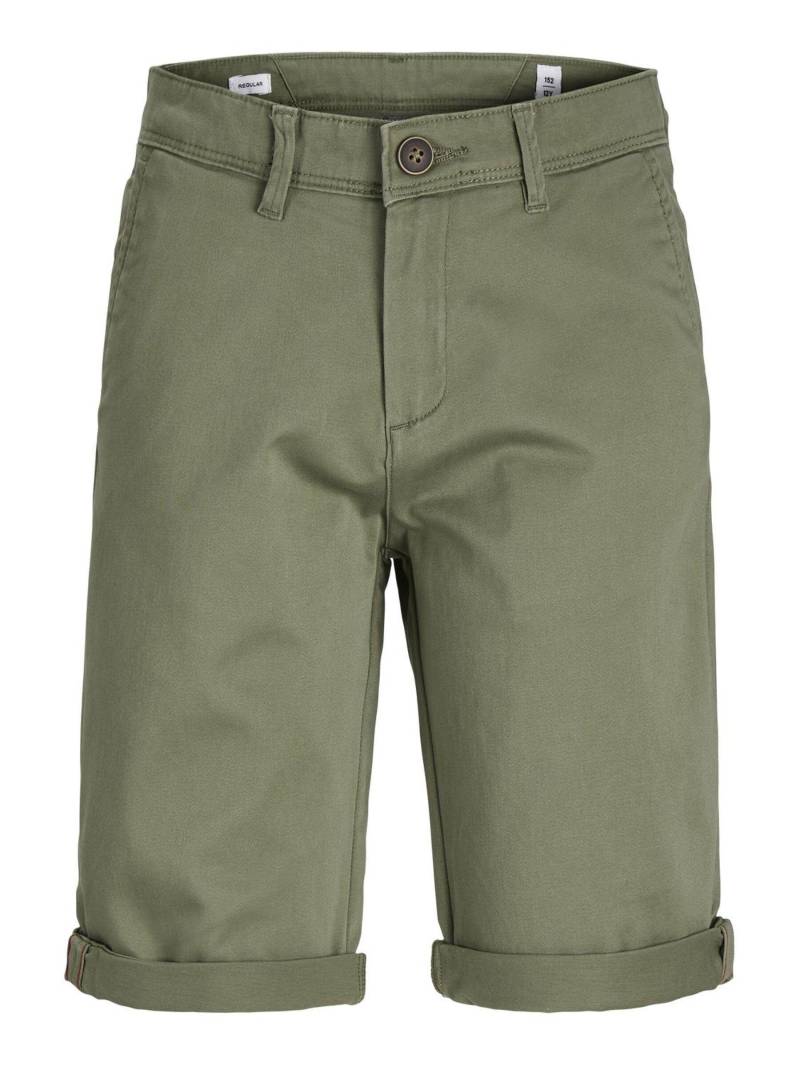 JACK&JONES - JPSTBOWIE JJSHORTS SOLID SN JNR deep lichen green - Gr. - 158 von JACK&JONES