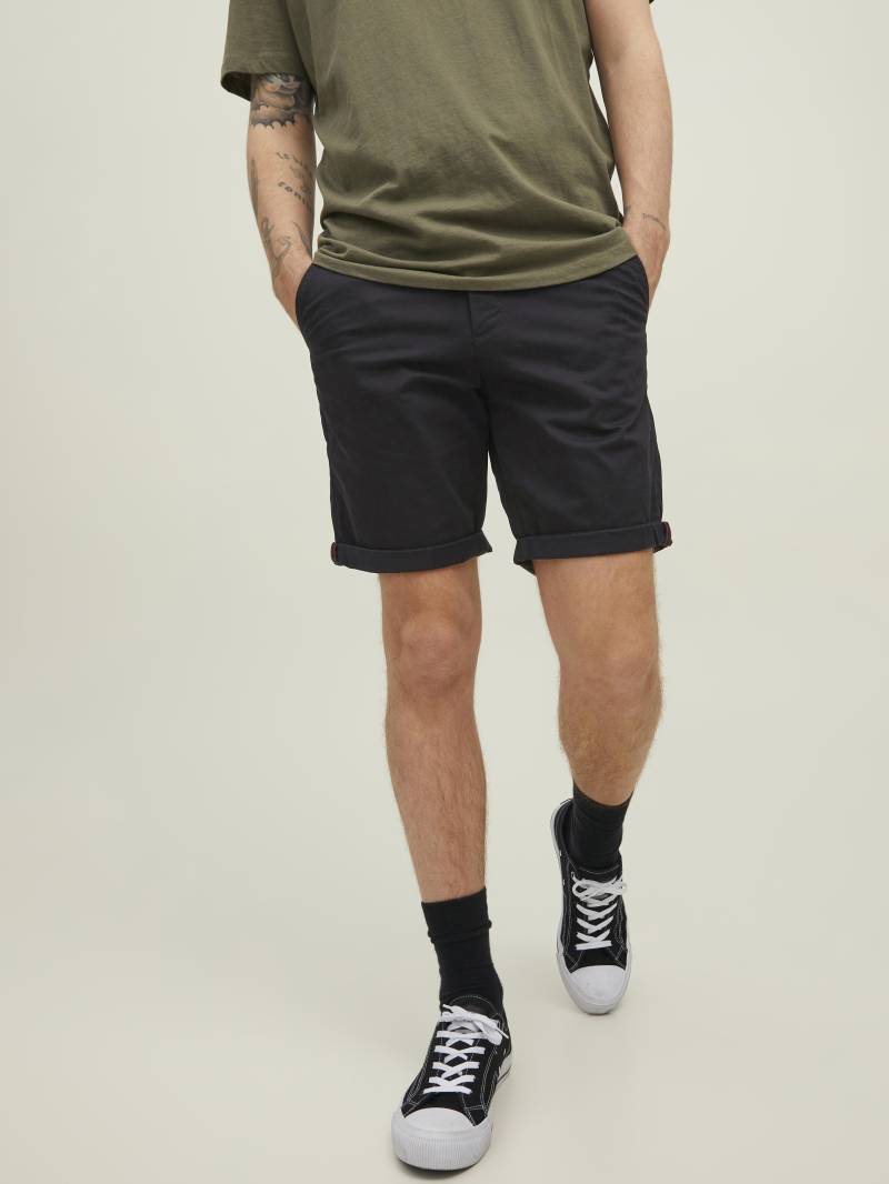 JACK&JONES - JPSTBOWIE SHORTS SOLID SRT SN black - Gr. - XXL von JACK&JONES