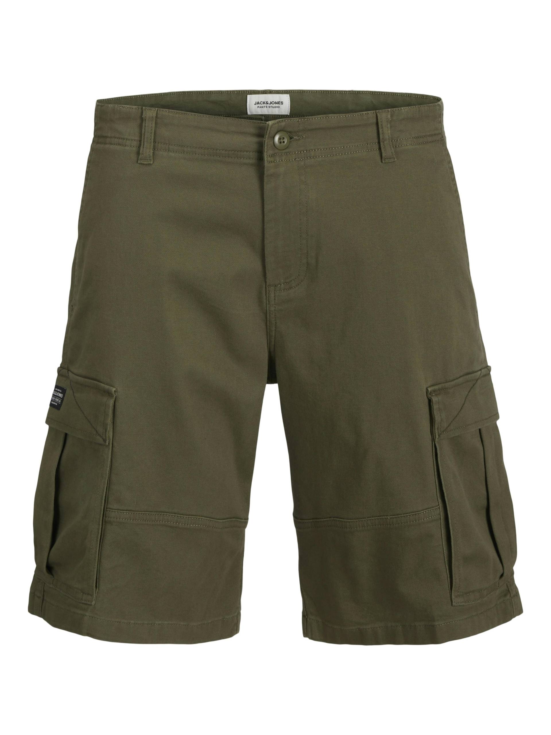JACK&JONES - JPSTCOLE JJJONNIE CARGO SHORTS JNR olive night - Gr. - 134 von JACK&JONES