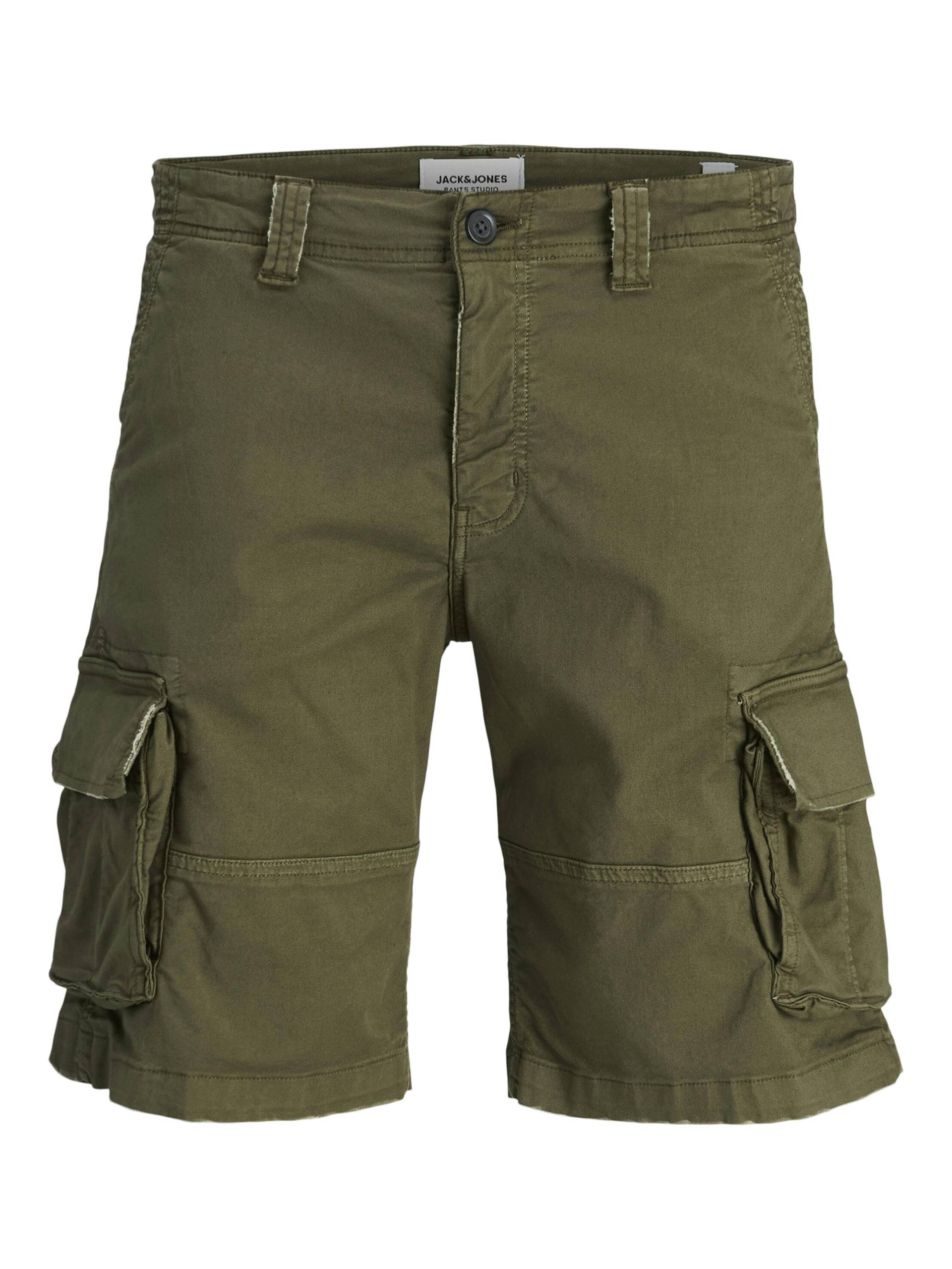 JACK&JONES - JPSTCOLE SEBASTIAN CARGO SHORT MID olive night - Gr. - S von JACK&JONES