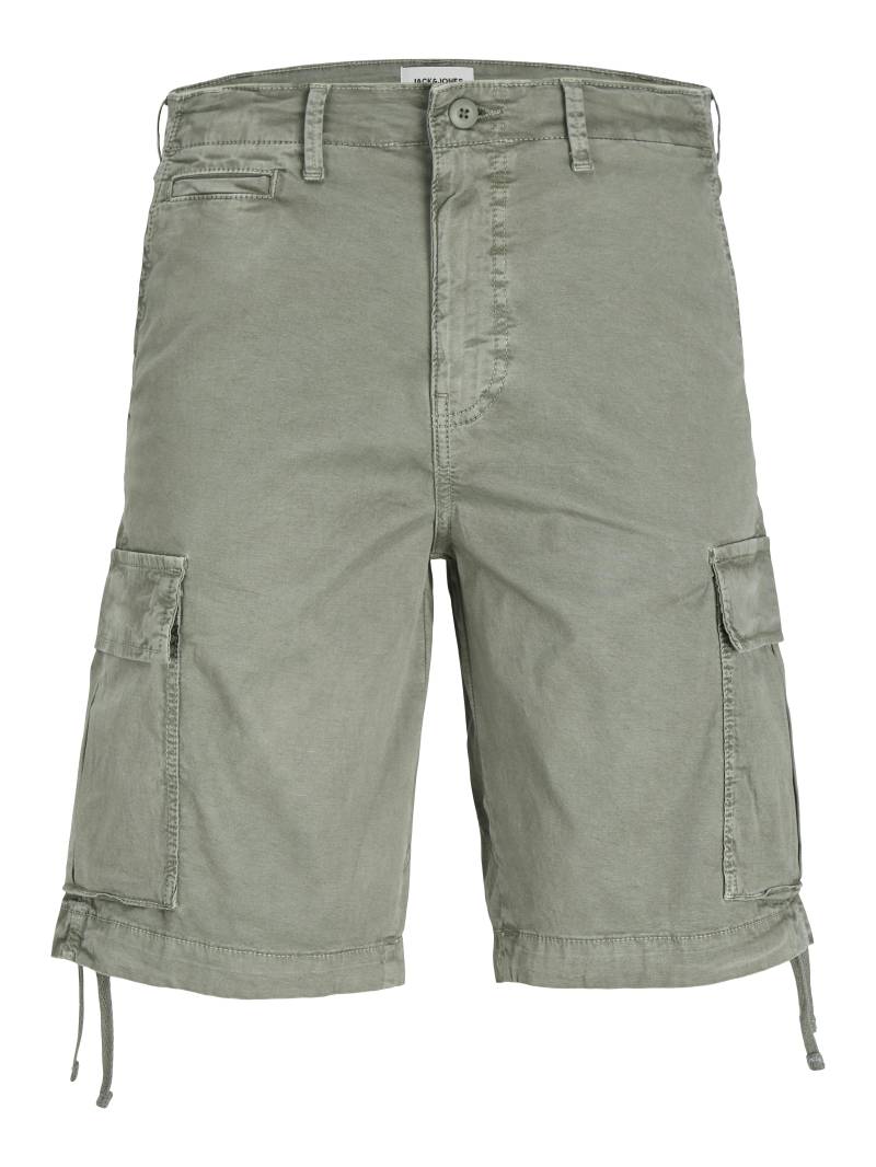 JACK&JONES - JPSTCOLE TUCKER CARGO SHORTS LNG SN agave green - Gr. - S von JACK&JONES