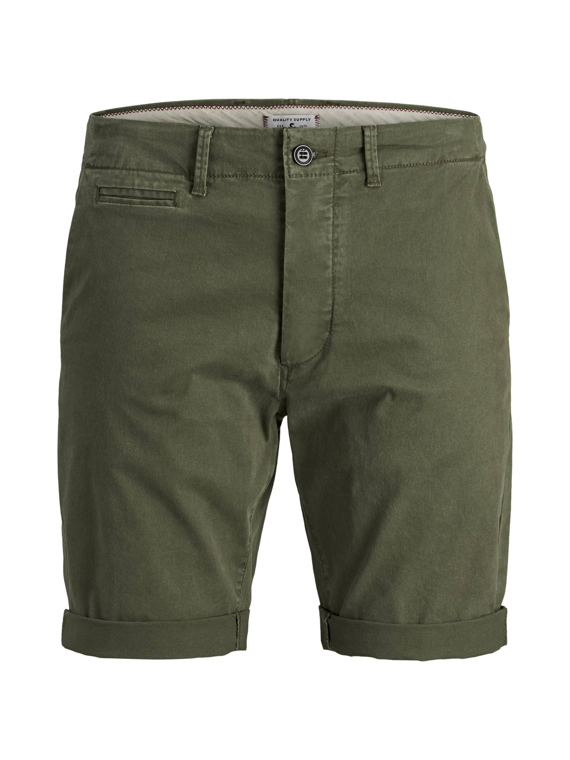 JACK&JONES - JPSTENZO JJCHINO SHORTS WW 01 STS olive night - Gr. - XS von JACK&JONES