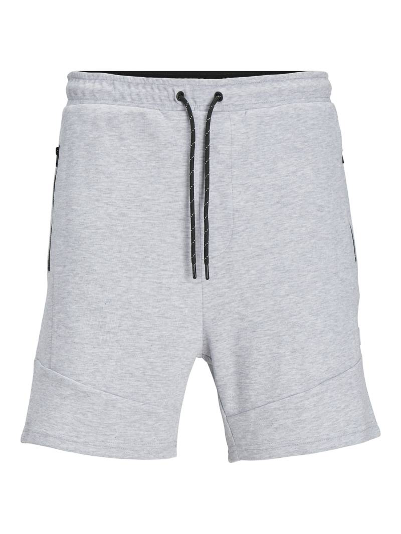 JACK&JONES - JPSTGORDON AIR SWEAT SHORTS SRT SN light grey melange - Gr. - L von JACK&JONES