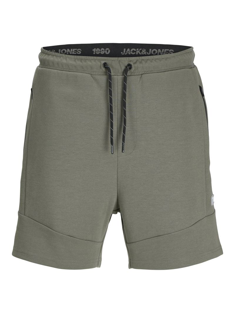 JACK&JONES - JPSTGORDON AIR SWEAT SHORTS SRT SN smokey olive - Gr. - M von JACK&JONES