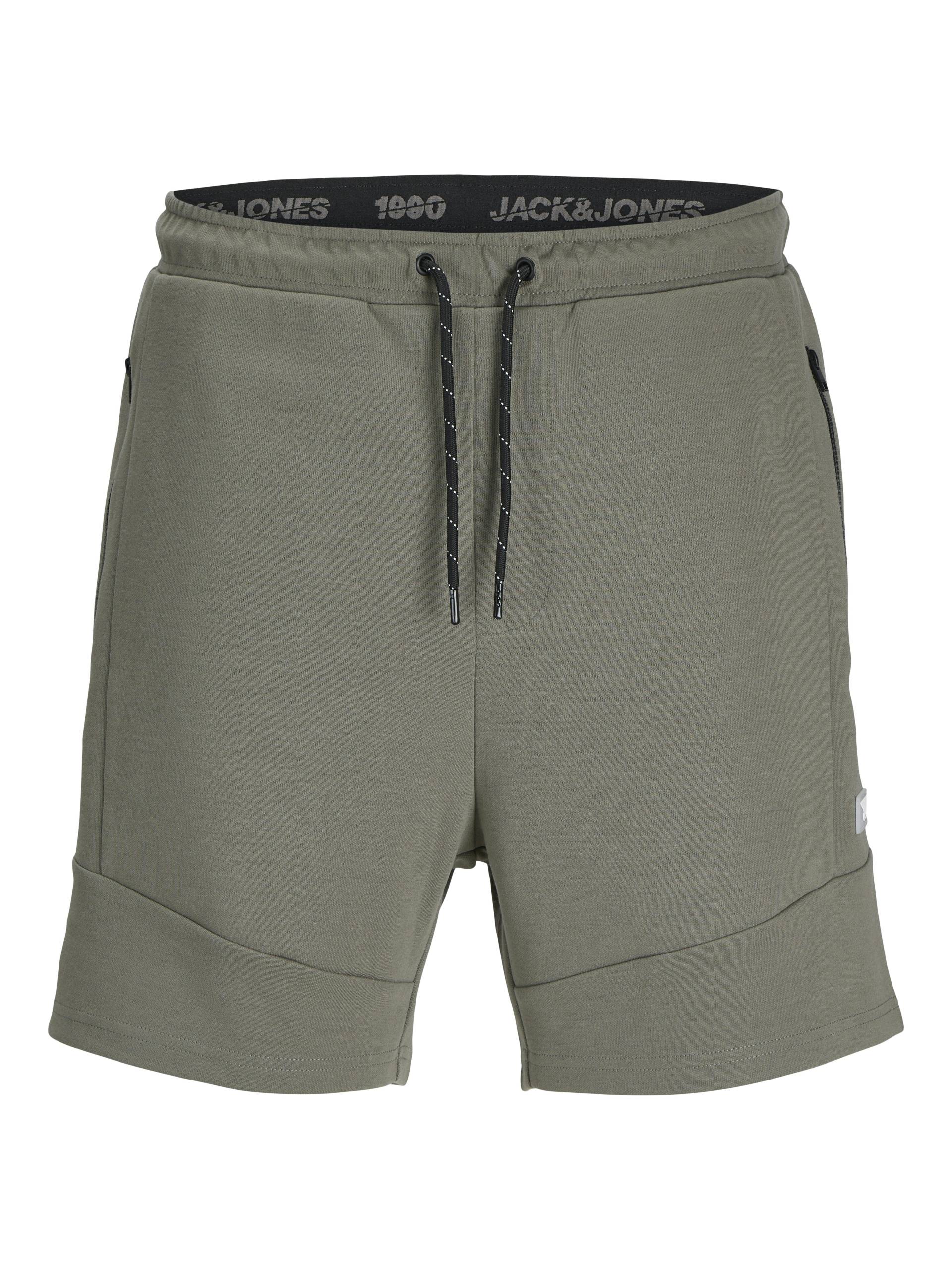 JACK&JONES - JPSTGORDON AIR SWEAT SHORTS SRT SN smokey olive - Gr. - S von JACK&JONES