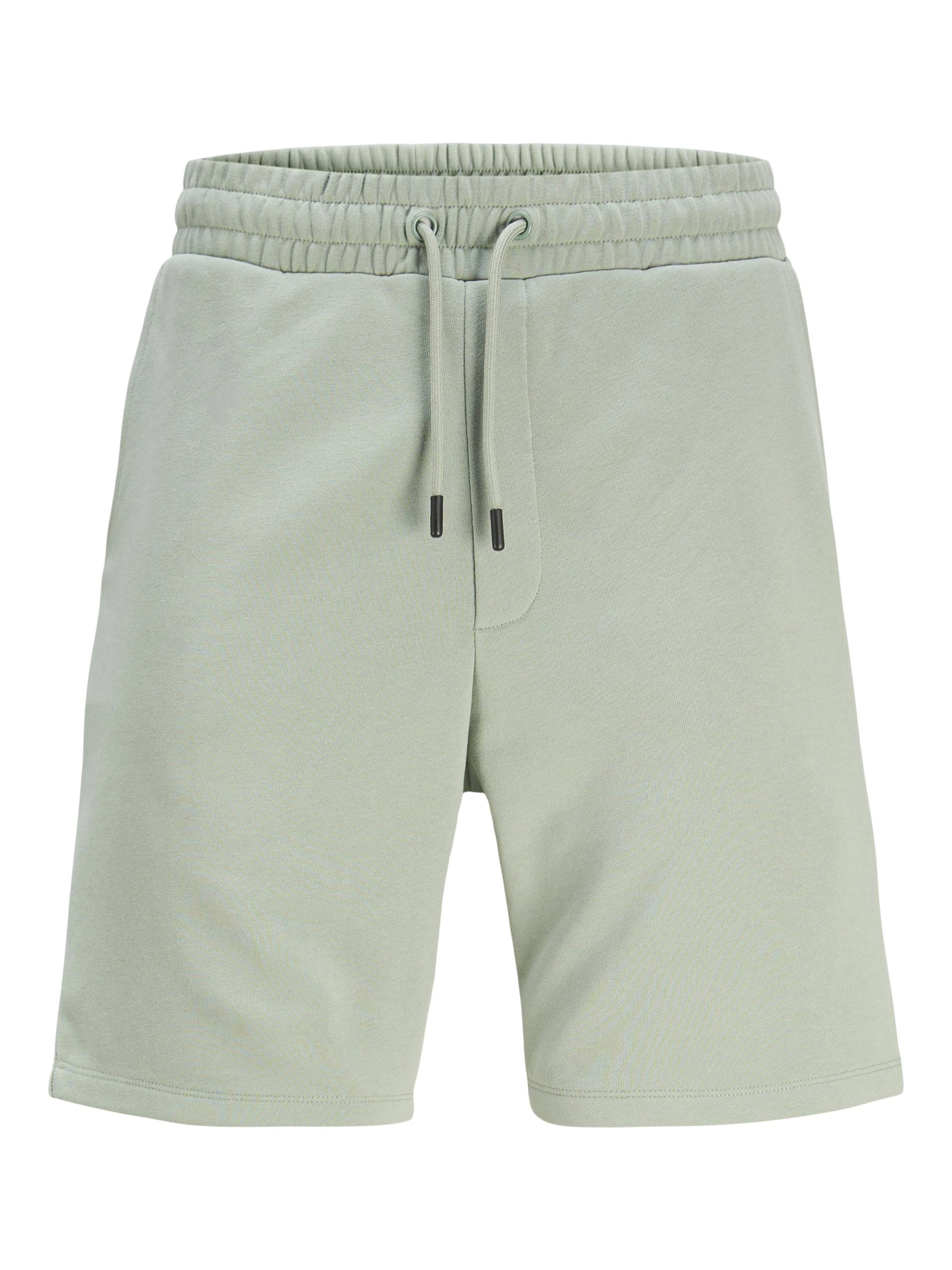 JACK&JONES - JPSTGORDON BRADLEY SWEAT SHORTS MID NOOS iceberg green - Gr. - S von JACK&JONES