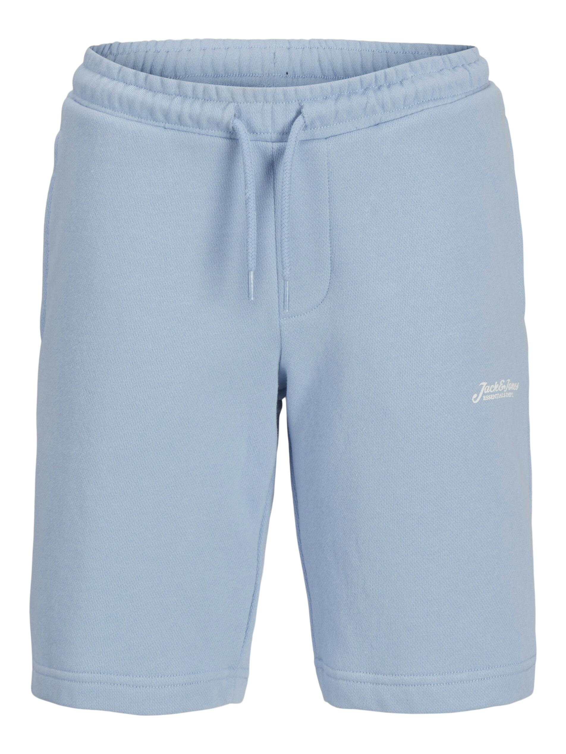 JACK&JONES - JPSTGORDON JJBEAU SWEAT SHORTS JNR chambray blue - Gr. - 140 von JACK&JONES