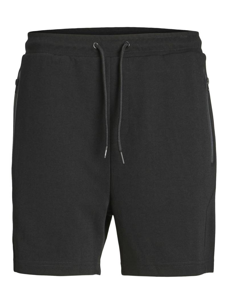 JACK&JONES - JPSTGORDON JJFUSION SWEAT SHORTS N JNR black - Gr. - 164 von JACK&JONES
